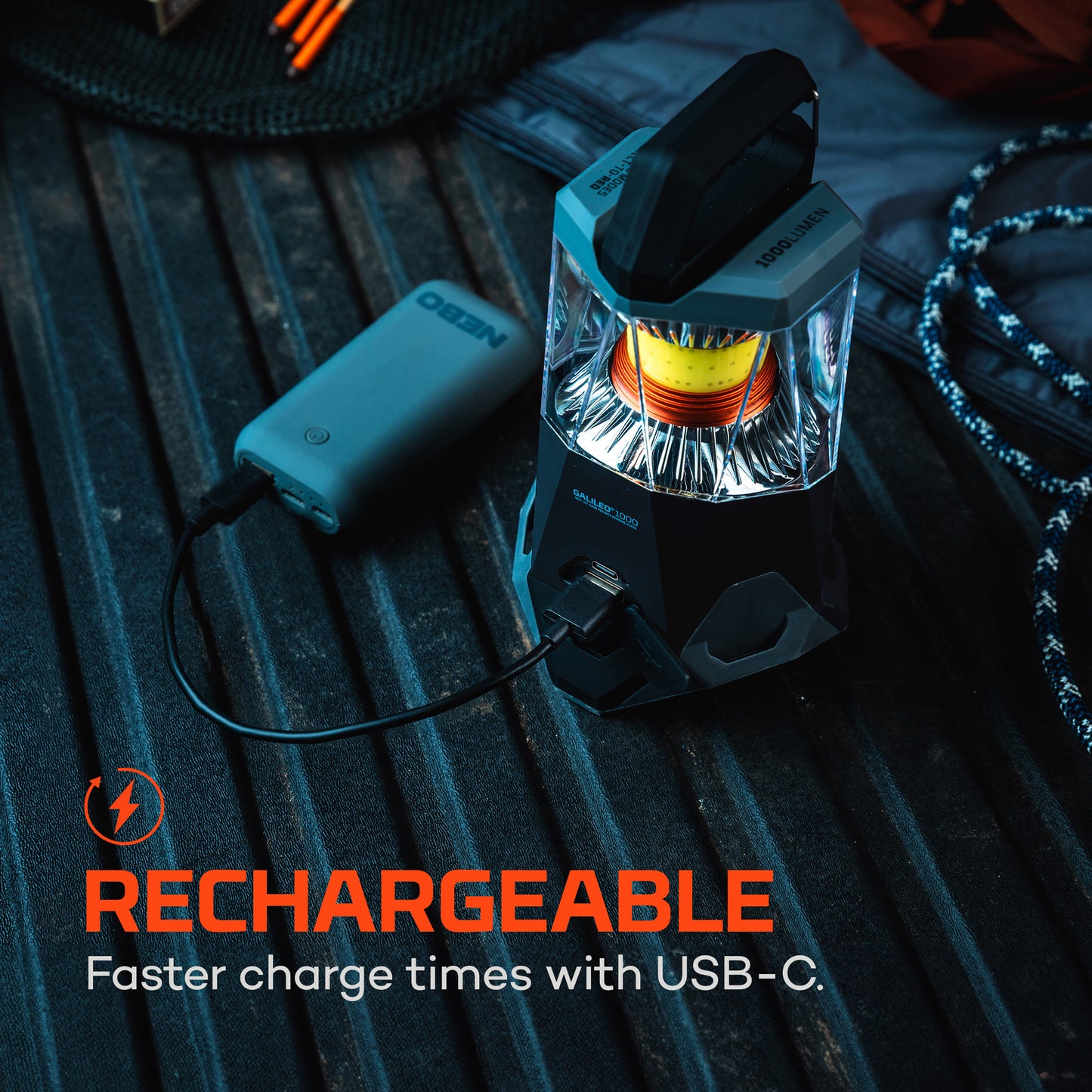 GALILEO™ 1000, Rechargeable Lantern + Power Bank