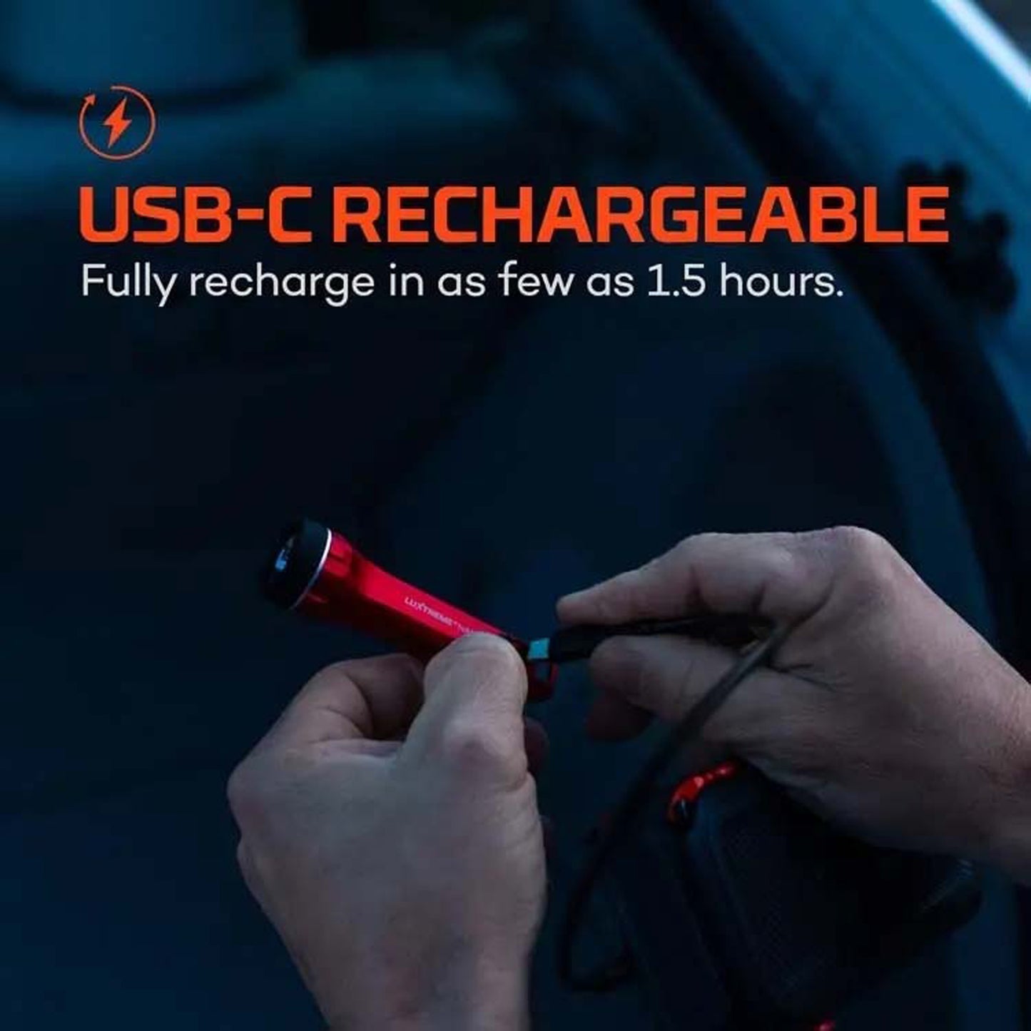 LUXTREME NANO POCKET LIGHT, Rechargeable Flashlight