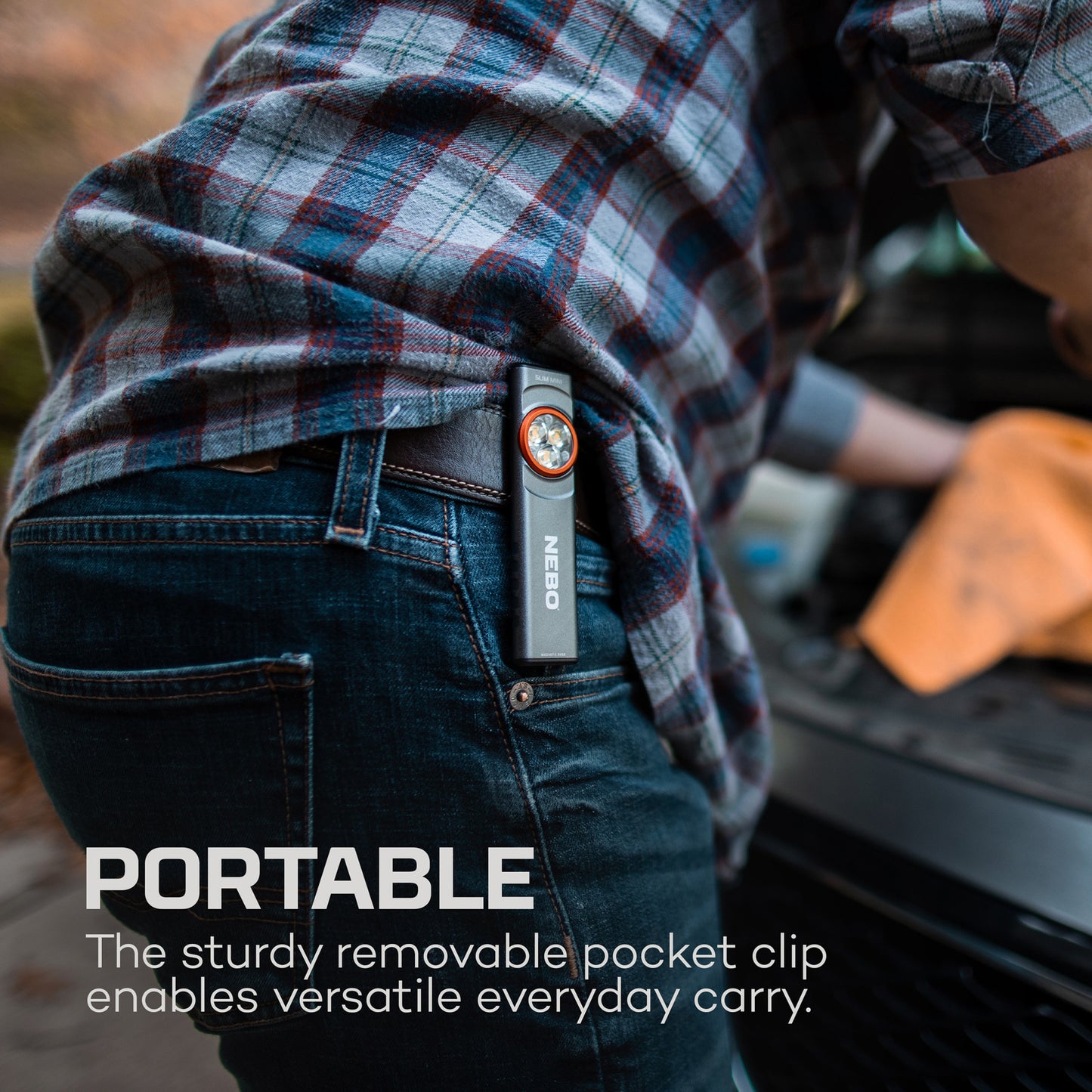 SLIM MINI Rechargeable Pocket Light
